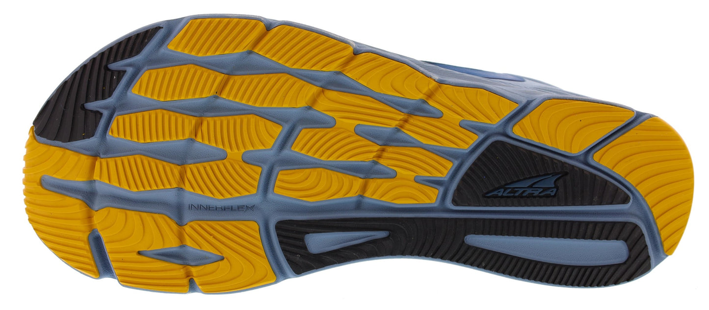 Sole of Majoilca Blue Altra Men’s Torin 5 Lightweight Running Shoes