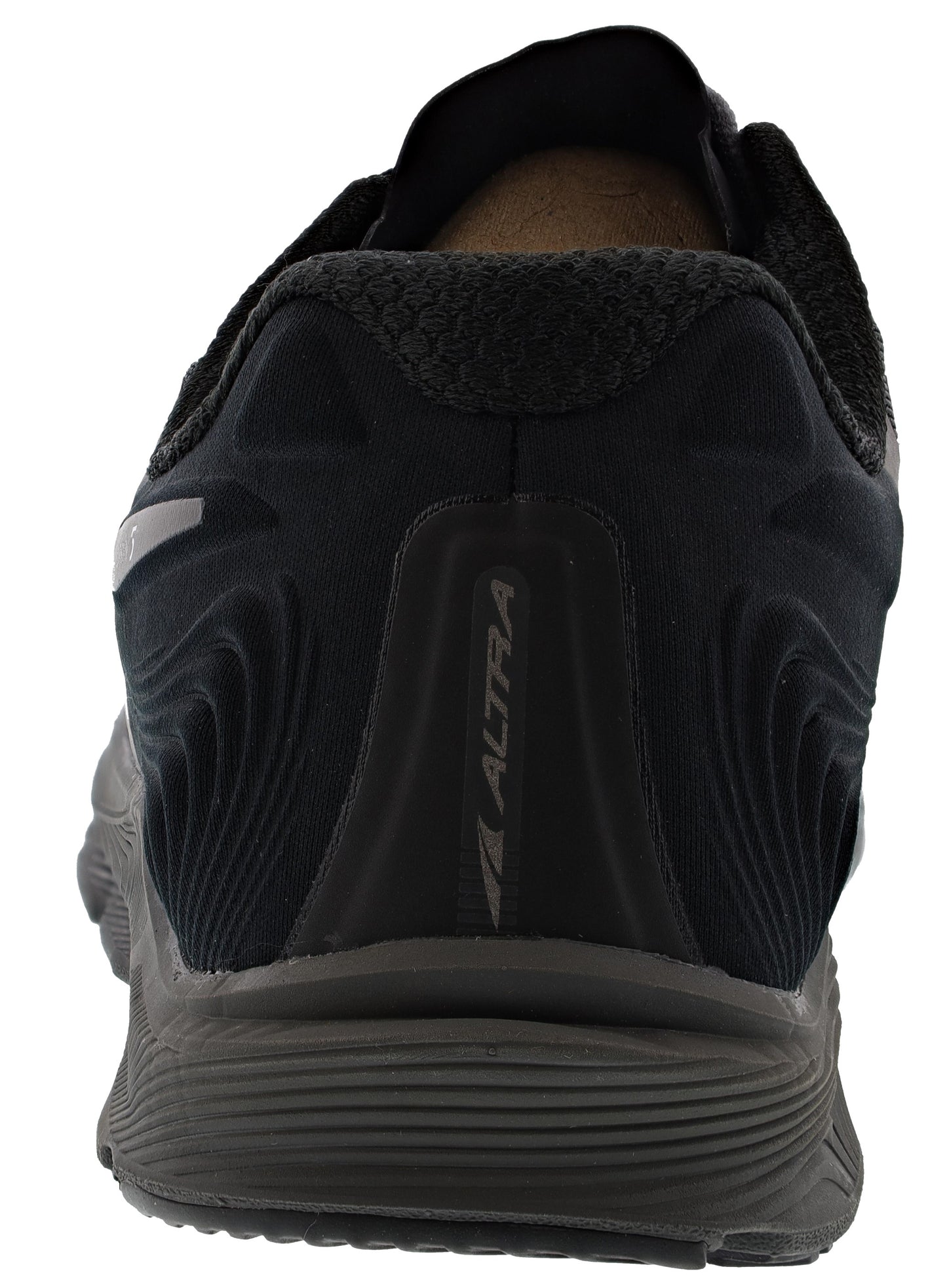 
                  
                    Back of Black Altra Men’s Torin 5 Lightweight Running Shoes
                  
                