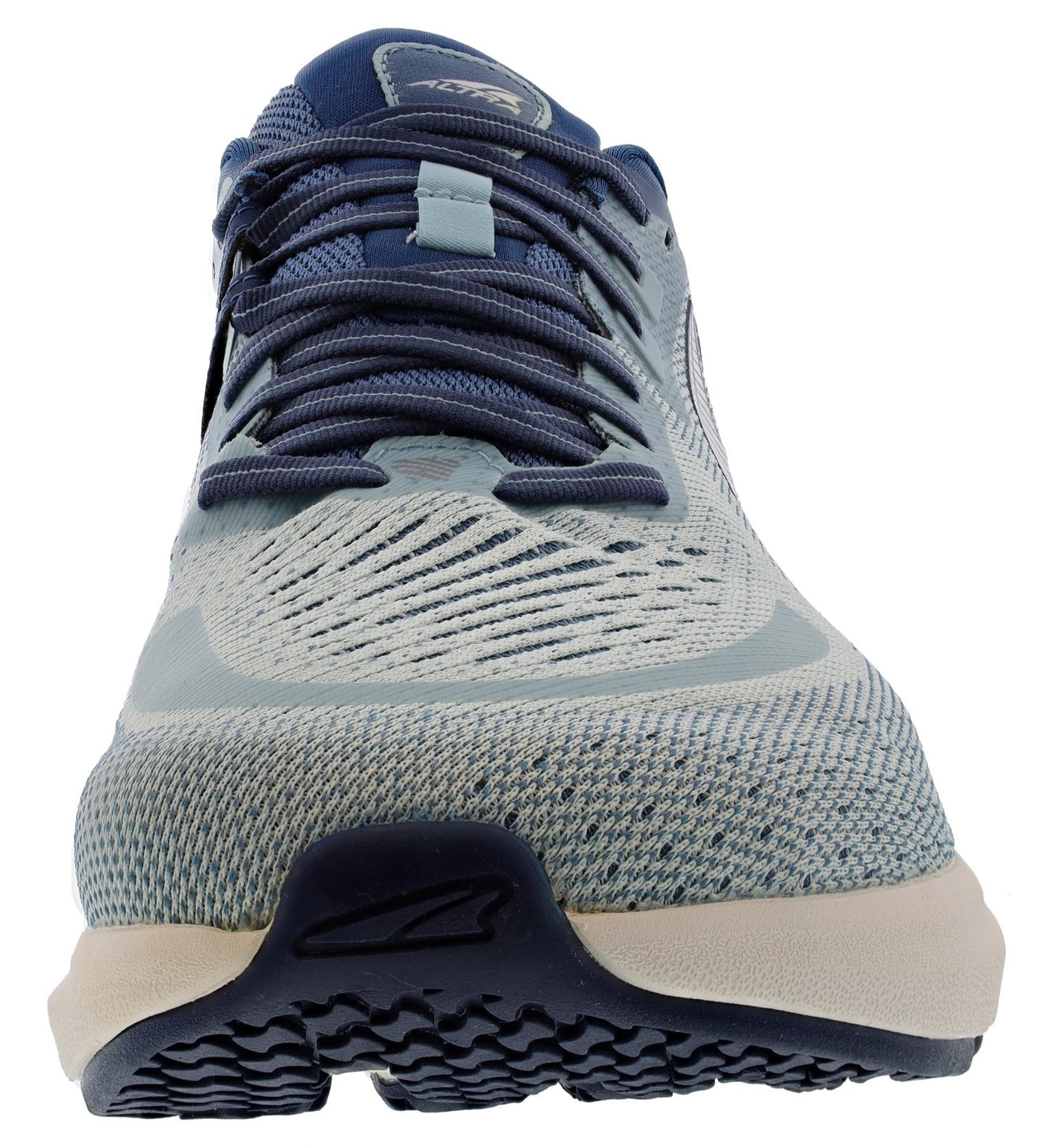 Front of blue Altra Men's Provision 6 Comfort Running Shoes