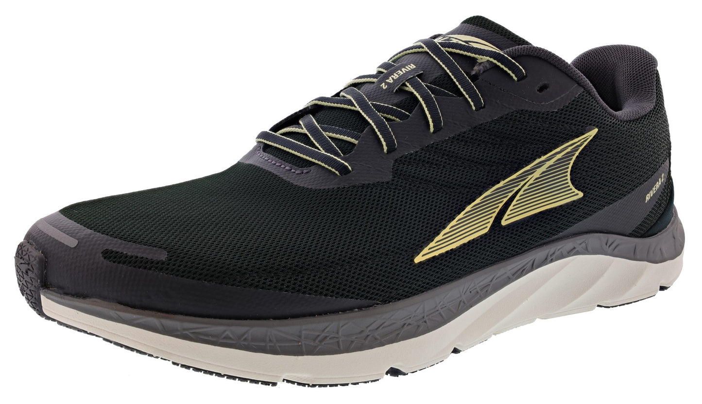 Lateral of black Altra Men's Rivera 2 Running Shoes