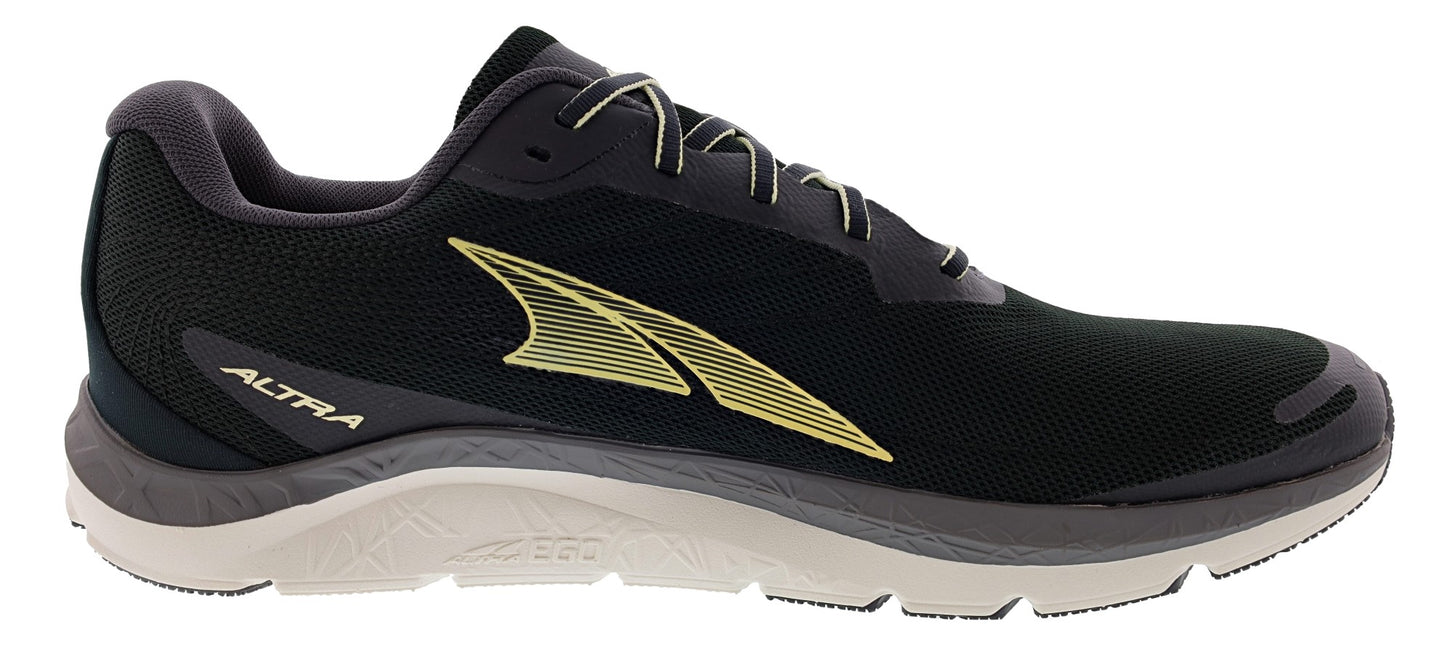 Medial  of black Altra Men's Rivera 2 Running Shoes