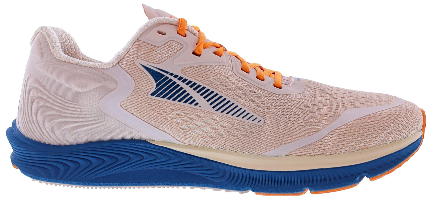 Medial of Dusty Pink Altra Women’s Torin 5 Lightweight Running Shoes