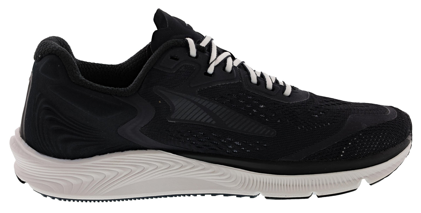 Medial of Black Altra Women’s Torin 5 Lightweight Running Shoes