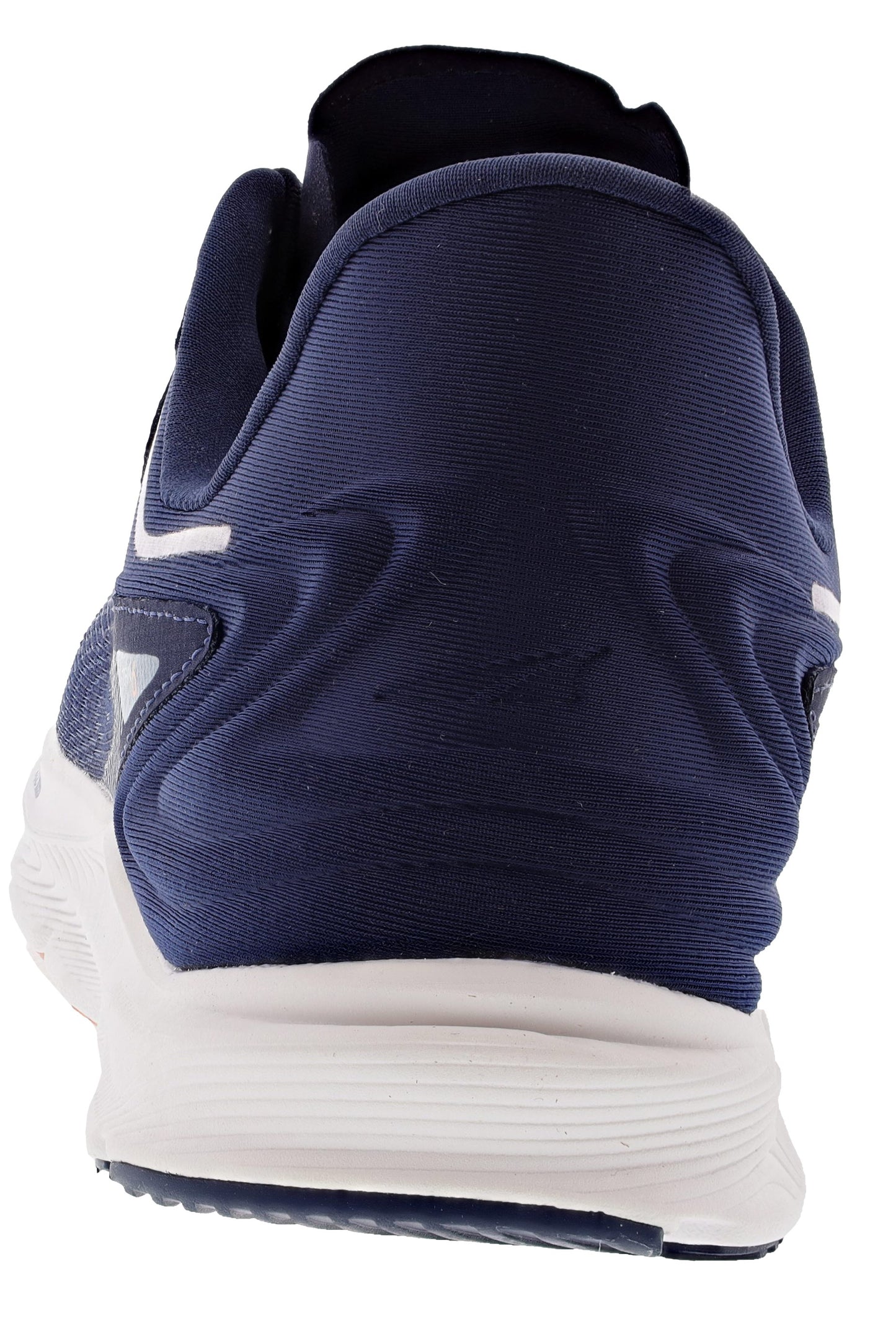 Back of Navy/Coral Altra Women’s Torin 6 Road Running Shoes