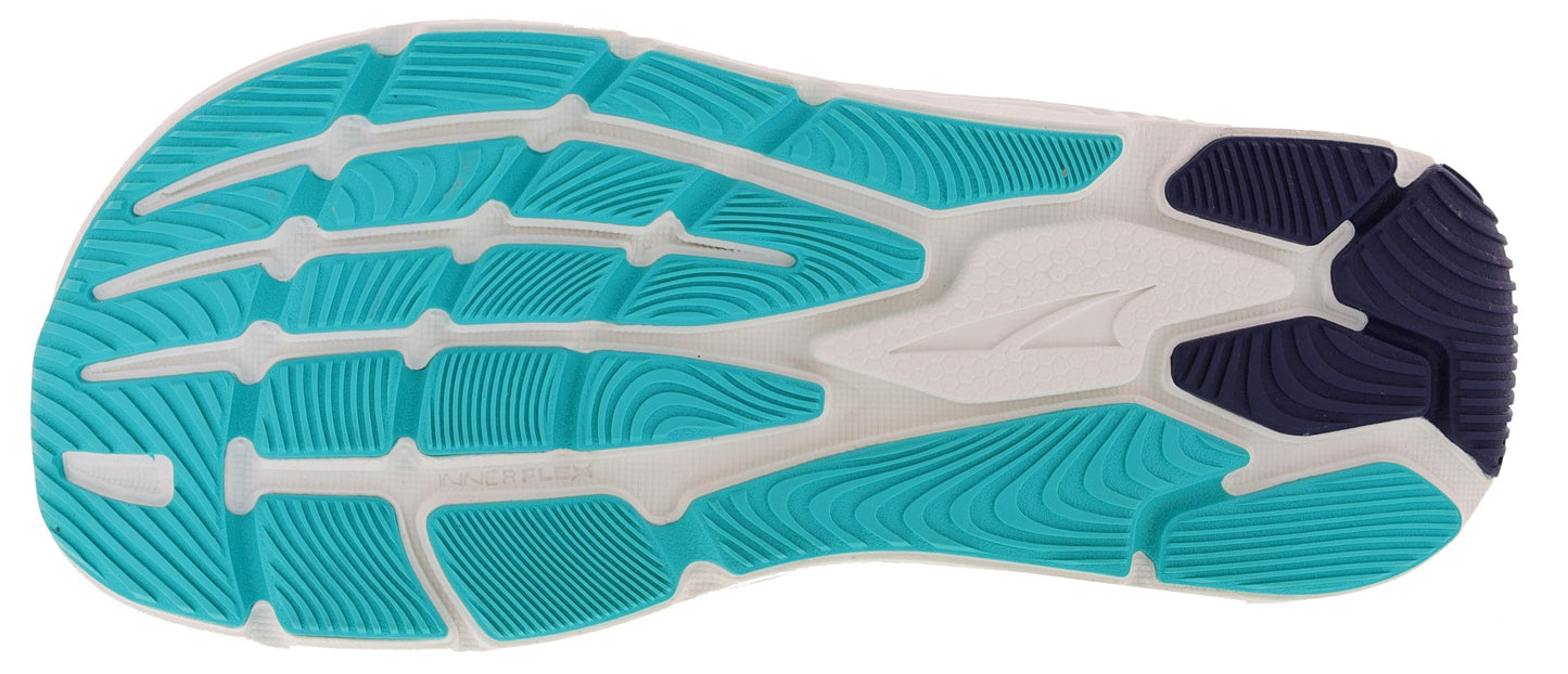 Sole of Dark Blue Altra Women's Paradigm 6 Trainer Running Shoes