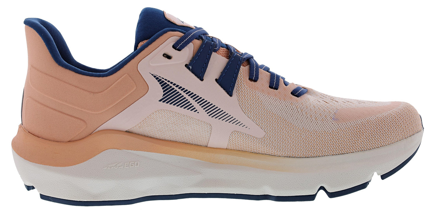 Medial of Dusty PInk Altra Women's Provision 6 Comfort Running Shoes