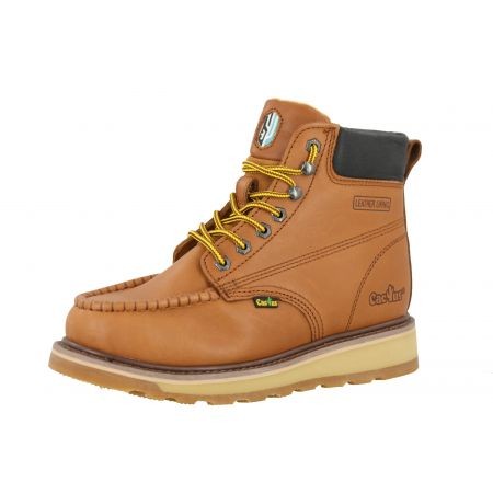 Lateral View of Cactus Oil Resistant Construction High Top Work Boots