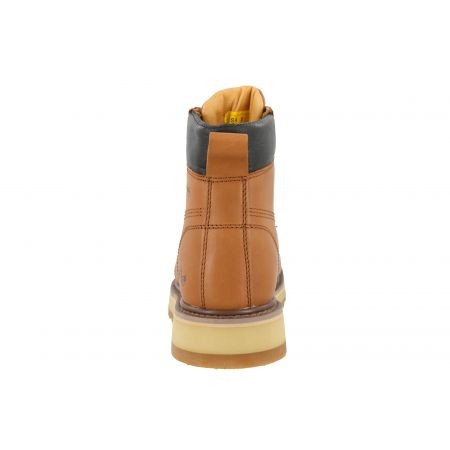 Back of Cactus Oil Resistant Construction High Top Work Boots
