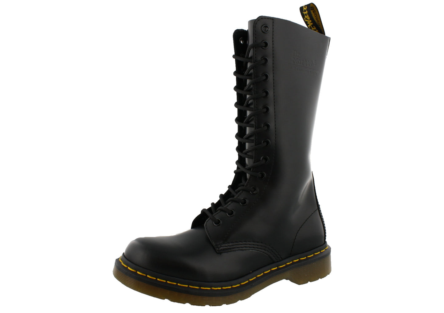 
                  
                    Dr. Martens Women's 1914 Smooth Leather AirWair Air Cushion Sole Durable 14 Eye Tall Boots
                  
                