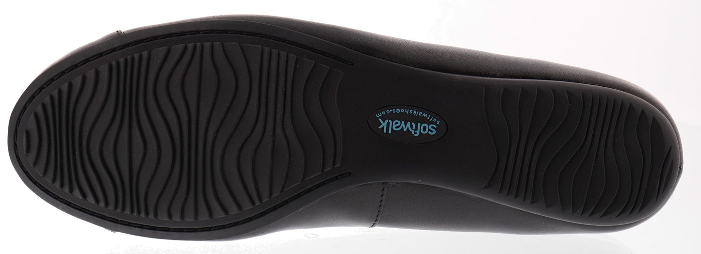 Softwalk Women's Napa Wide Width Slip On Ballerina Flats