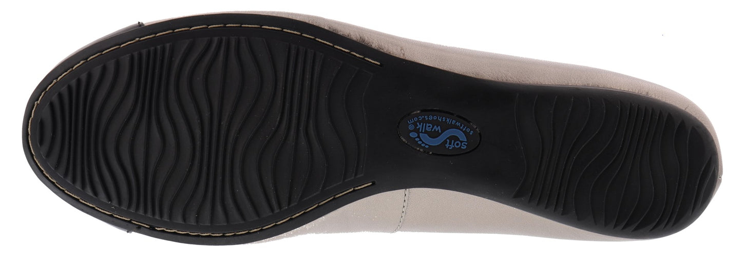 Softwalk Women's Napa Narrow Width Slip On Ballerina Flats