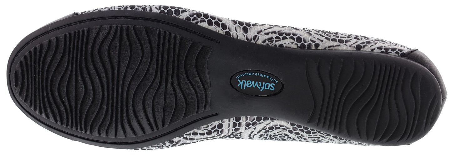 Softwalk Women's Napa Narrow Width Slip On Ballerina Flats