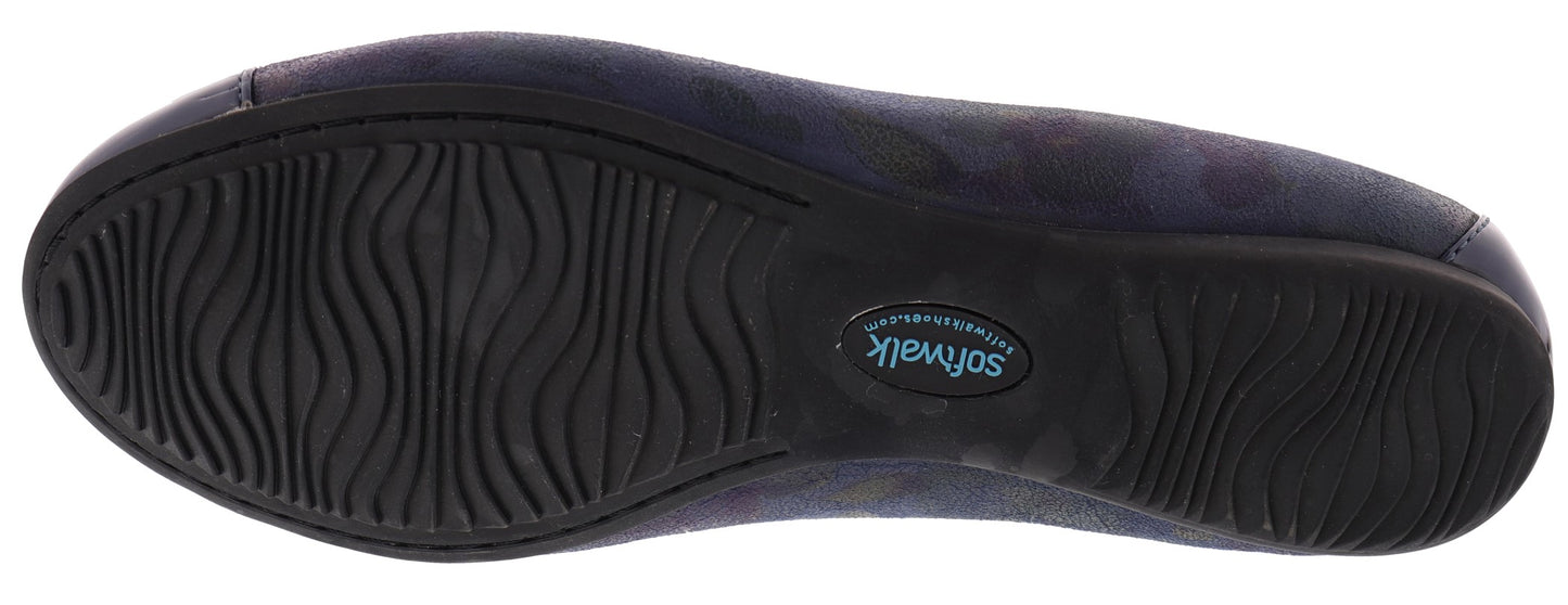 Softwalk Women's Napa Narrow Width Slip On Ballerina Flats