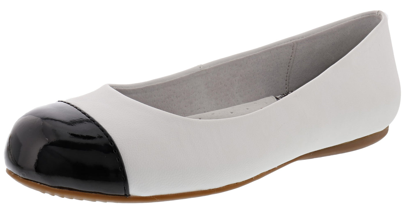 Softwalk Women's Napa Narrow Width Slip On Ballerina Flats