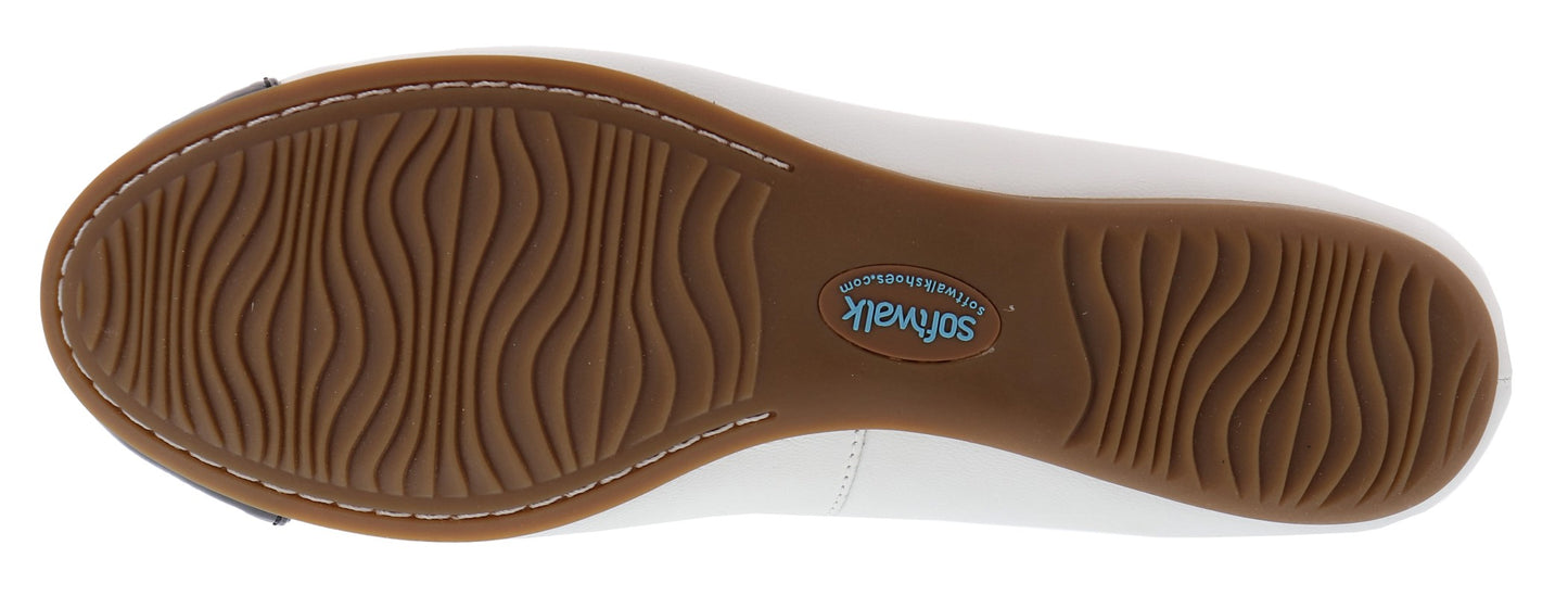 Softwalk Women's Napa Narrow Width Slip On Ballerina Flats