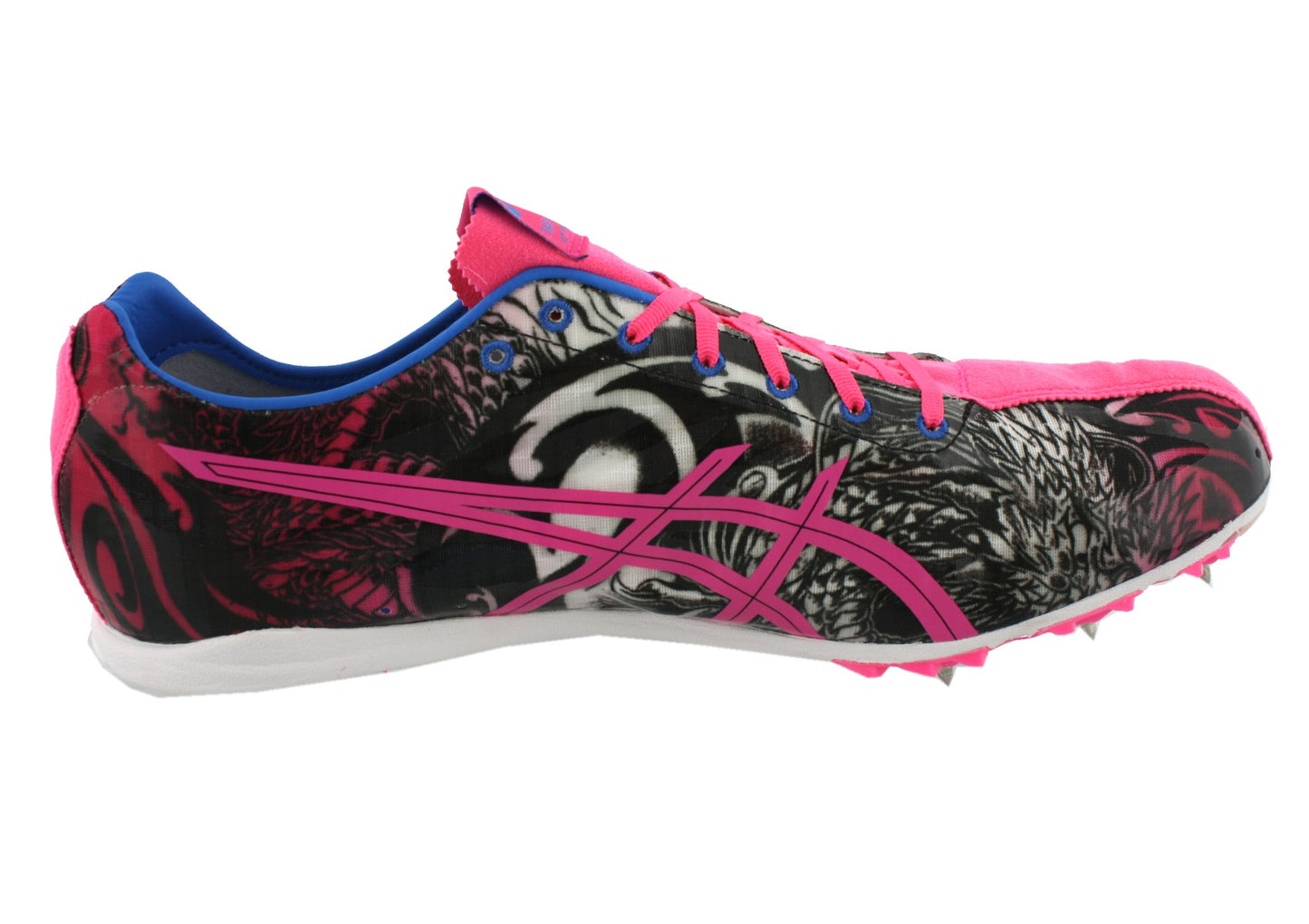
                  
                    Medial of Pink Dragon pattern ASICS Gunlap Men's Track Shoes with Removable Spikes
                  
                