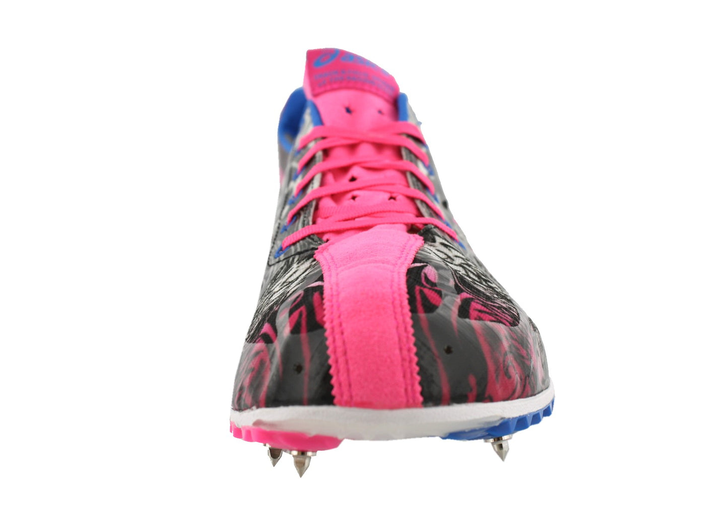 
                  
                    Front of Pink Dragon pattern ASICS Gunlap Men's Track Shoes with Removable Spikes
                  
                