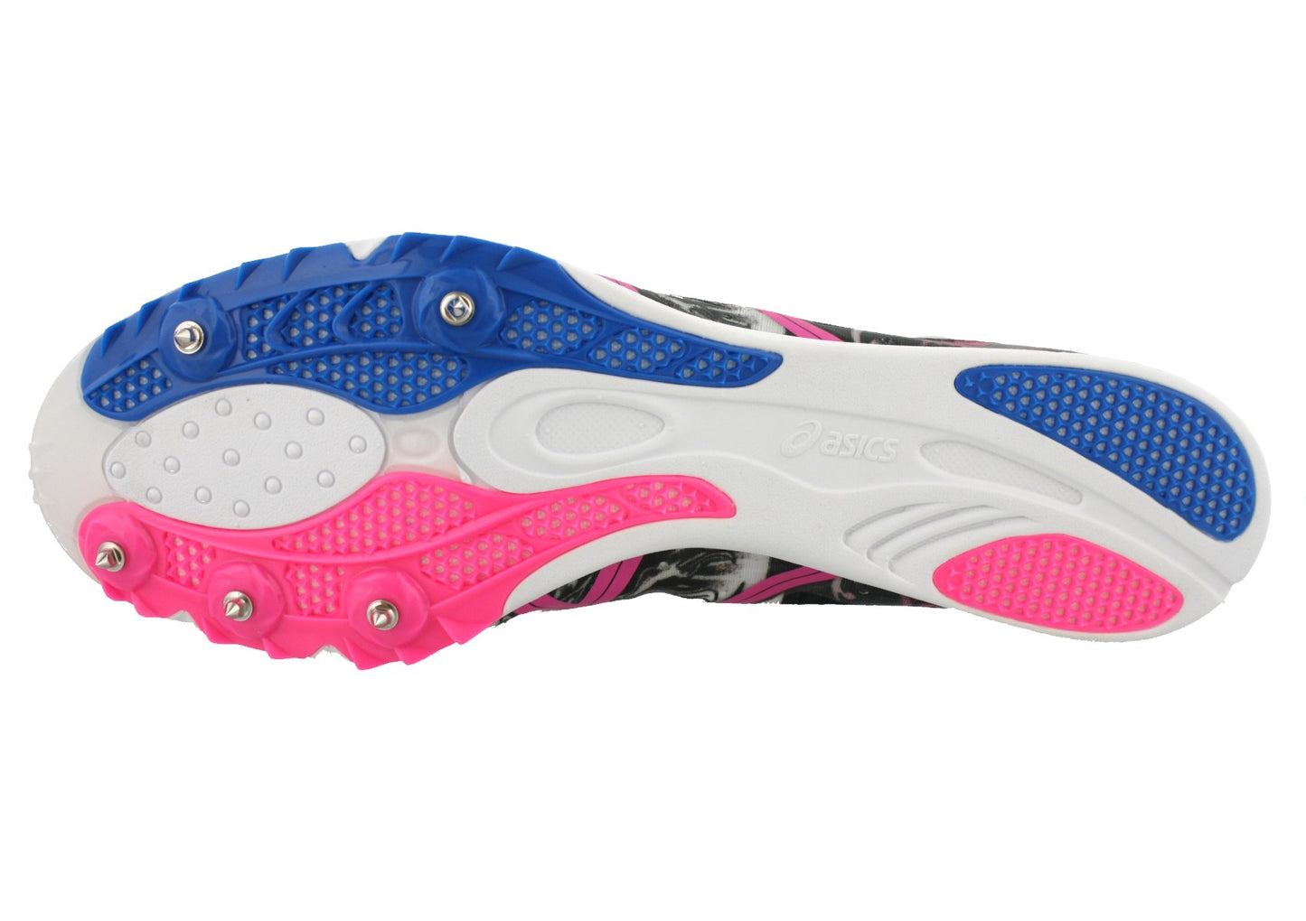 
                  
                    Sole of Pink Dragon pattern ASICS Gunlap Men's Track Shoes with Removable Spikes
                  
                