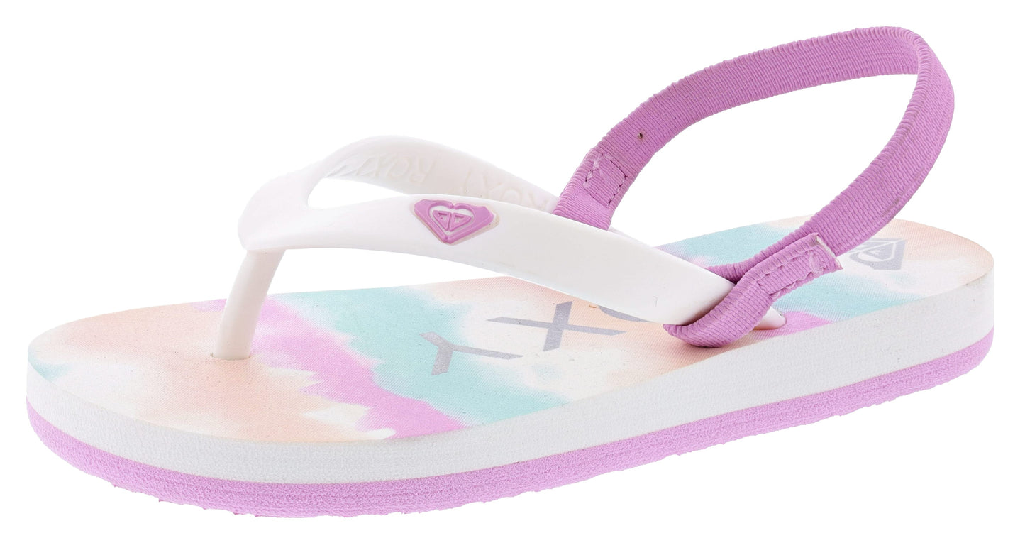 
                  
                    Roxy Toddler's Tahiti Elasticized Strap Flip Flops
                  
                