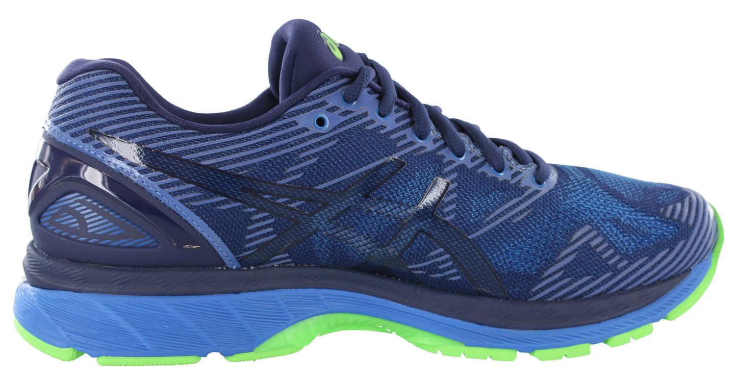 
                  
                    Medial of Blue/Blue/Reflective ASICS Gel Nimbus 19 Lite Show Running Sneakers
                  
                