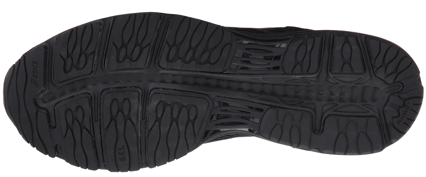 
                  
                    Sole of Black/Black/Phantom ASICS Men Walking Trail Cushioned Running Sneakers Cumulus 19
                  
                