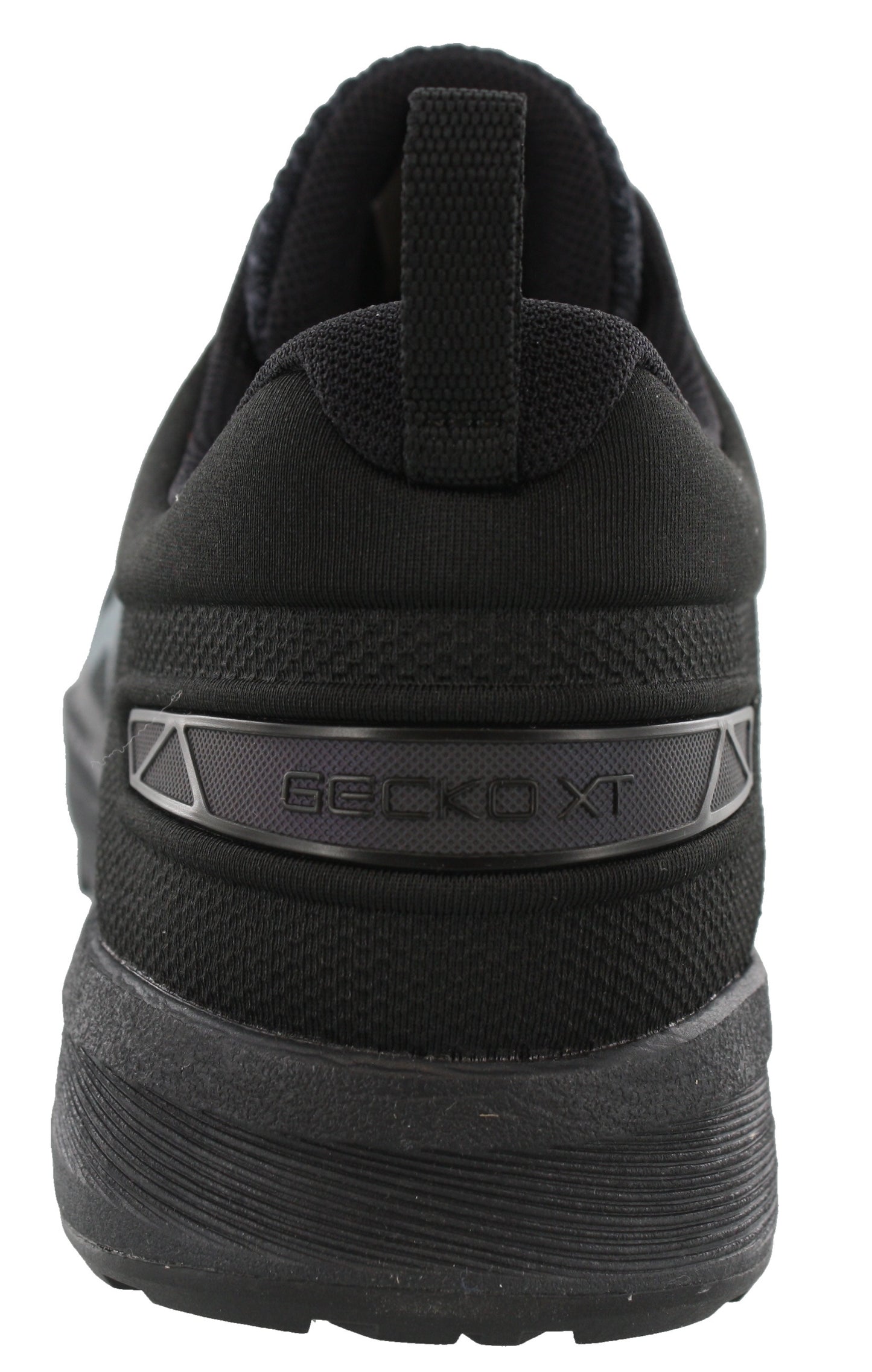 
                  
                    Back of Phantom/Black/White ASICS Shoes running Gecko XT - Men
                  
                