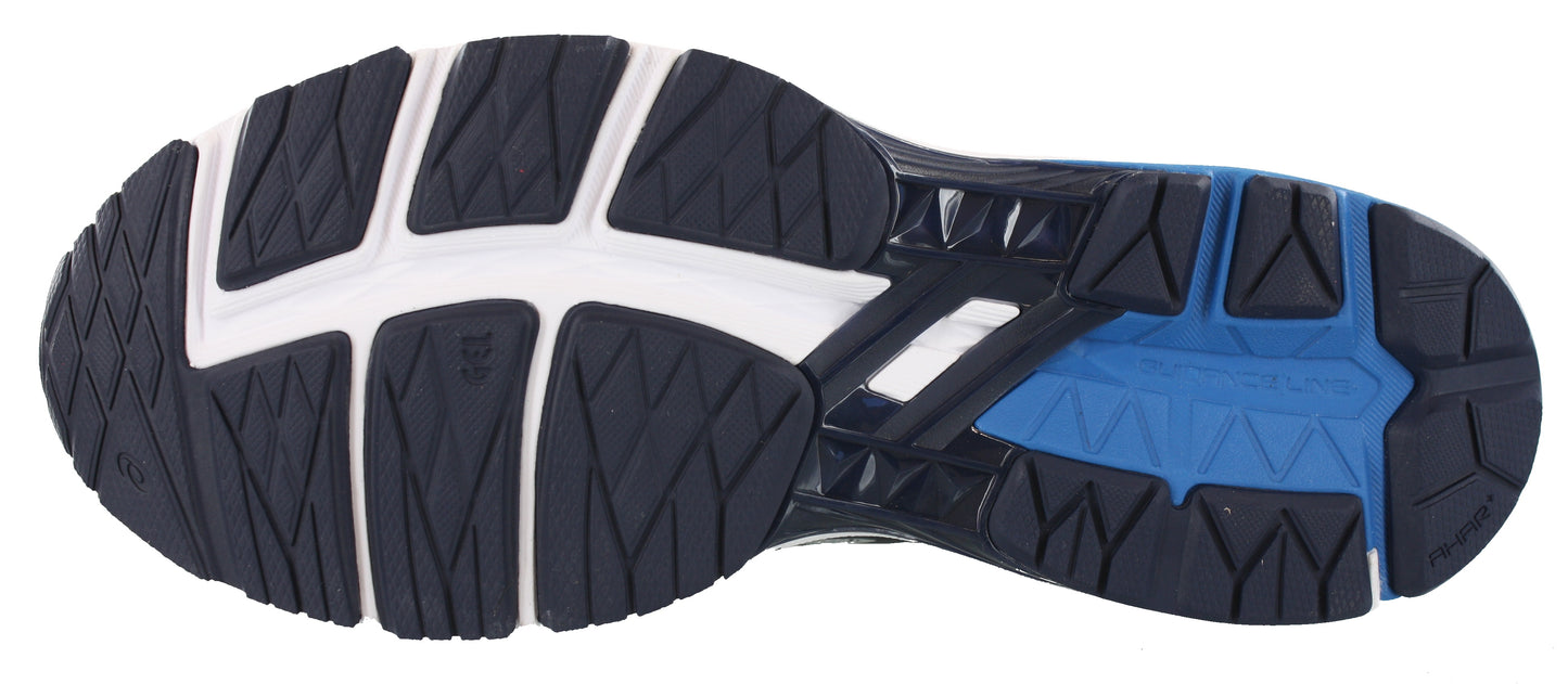 
                  
                    Sole of MidGrey/Peacoat/Blue ASICS Men Walking Cushioned Running Shoes GT 1000 6
                  
                