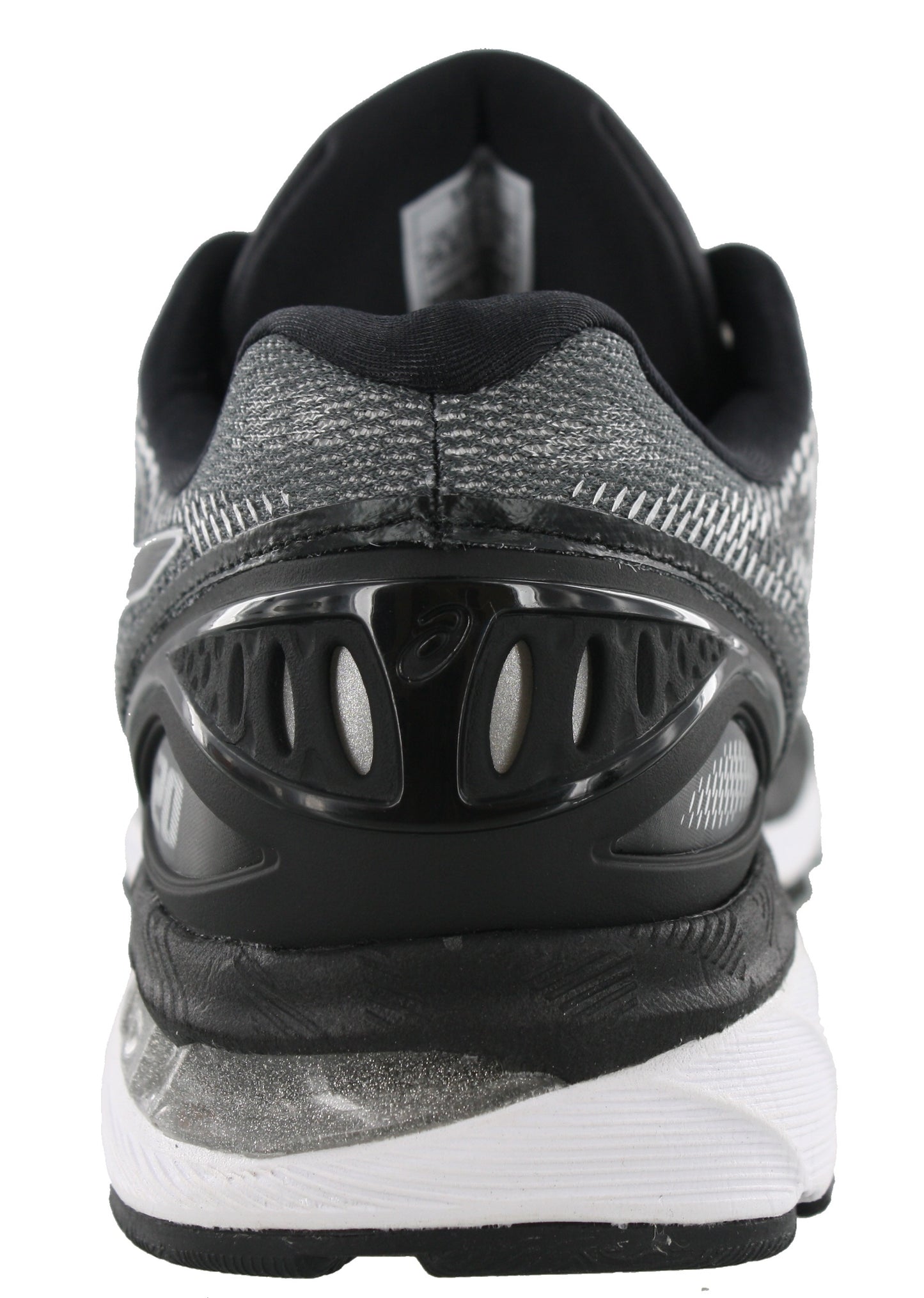 
                  
                    Back of Carbon/Black/Silver8 ASICS Men Walking Trail Cushioned Running Shoes Gel Nimbus 20
                  
                