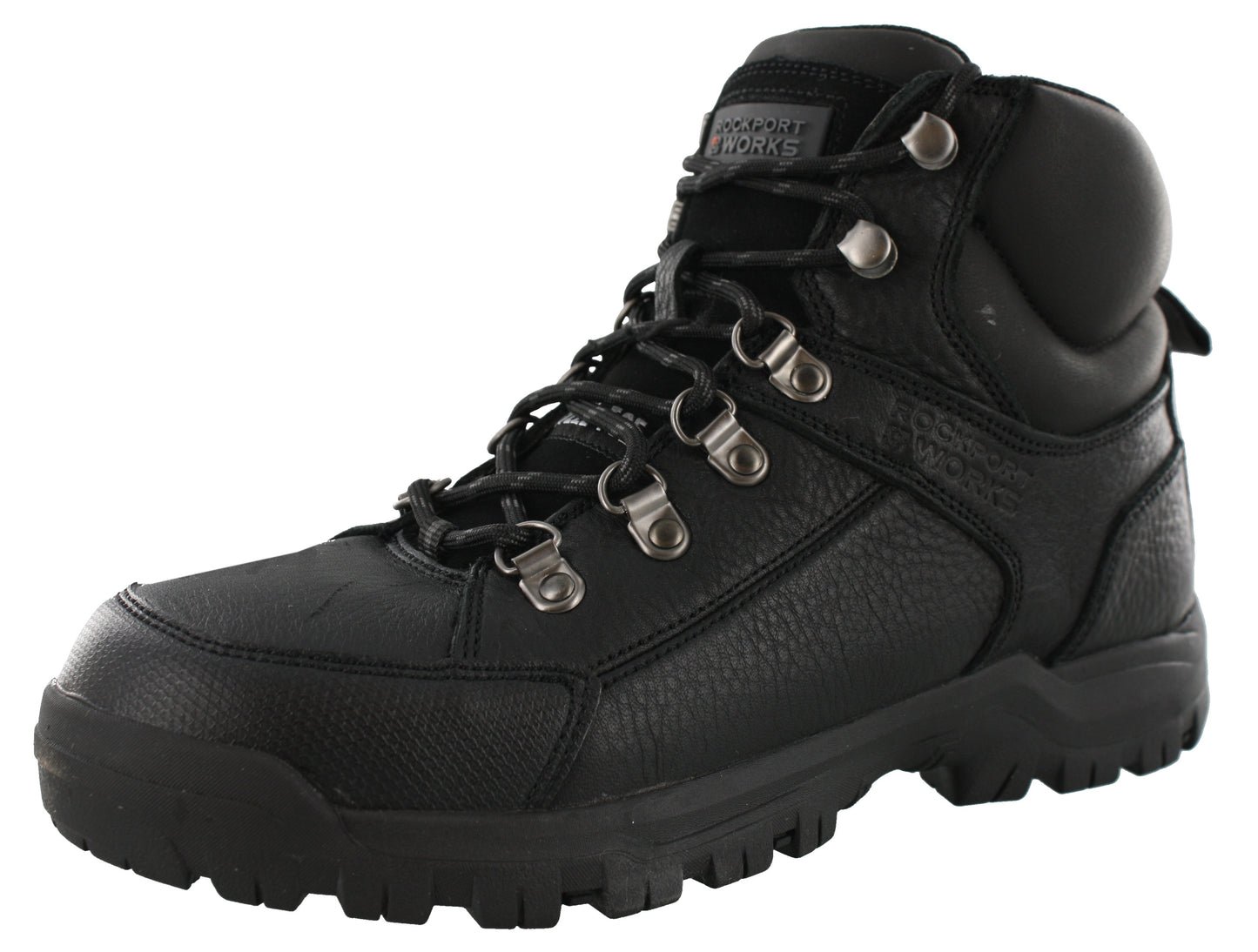 Rockport Lembert Steel Toe Wide WIdth Work Hiker Industrial Boots