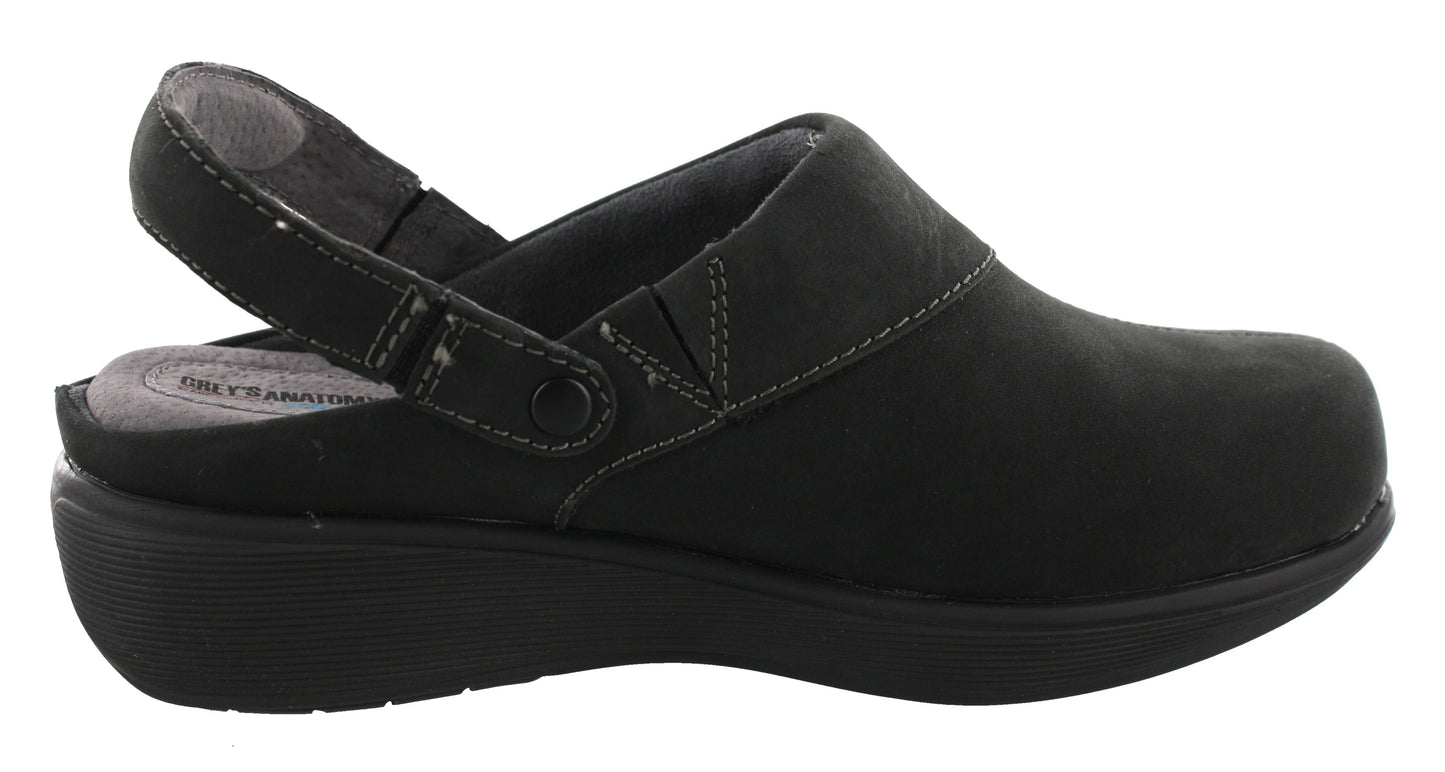 Grey Anatomy by Softwalk Nursing Slip Resistant Clogs Edge Pro