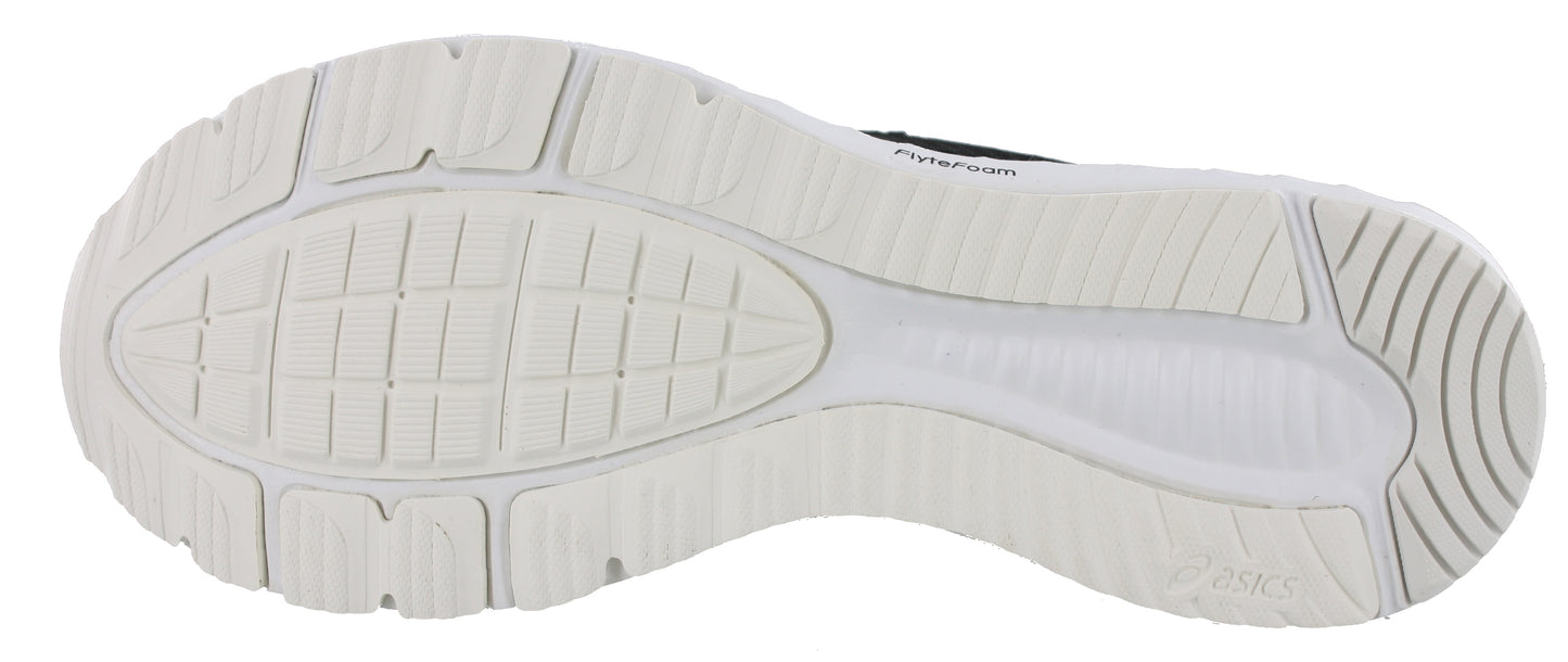 
                  
                    White sole of Black/White136 ASICS Men Walking Cushioned Running Shoes Roadhawk FF 2
                  
                