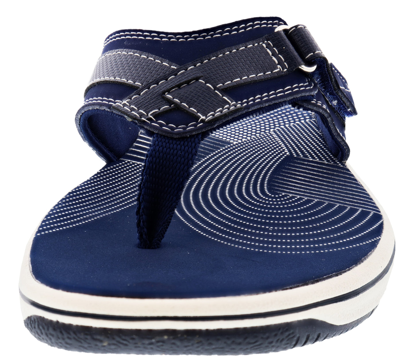 Clarks Women Sandals Lightweight Flip Flops Breeze Sea