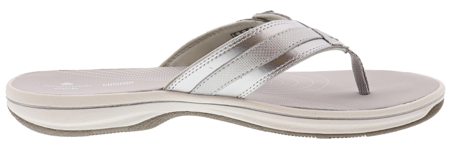 
                  
                    Clarks Women Sandals Lightweight Flip Flops Breeze Sea
                  
                