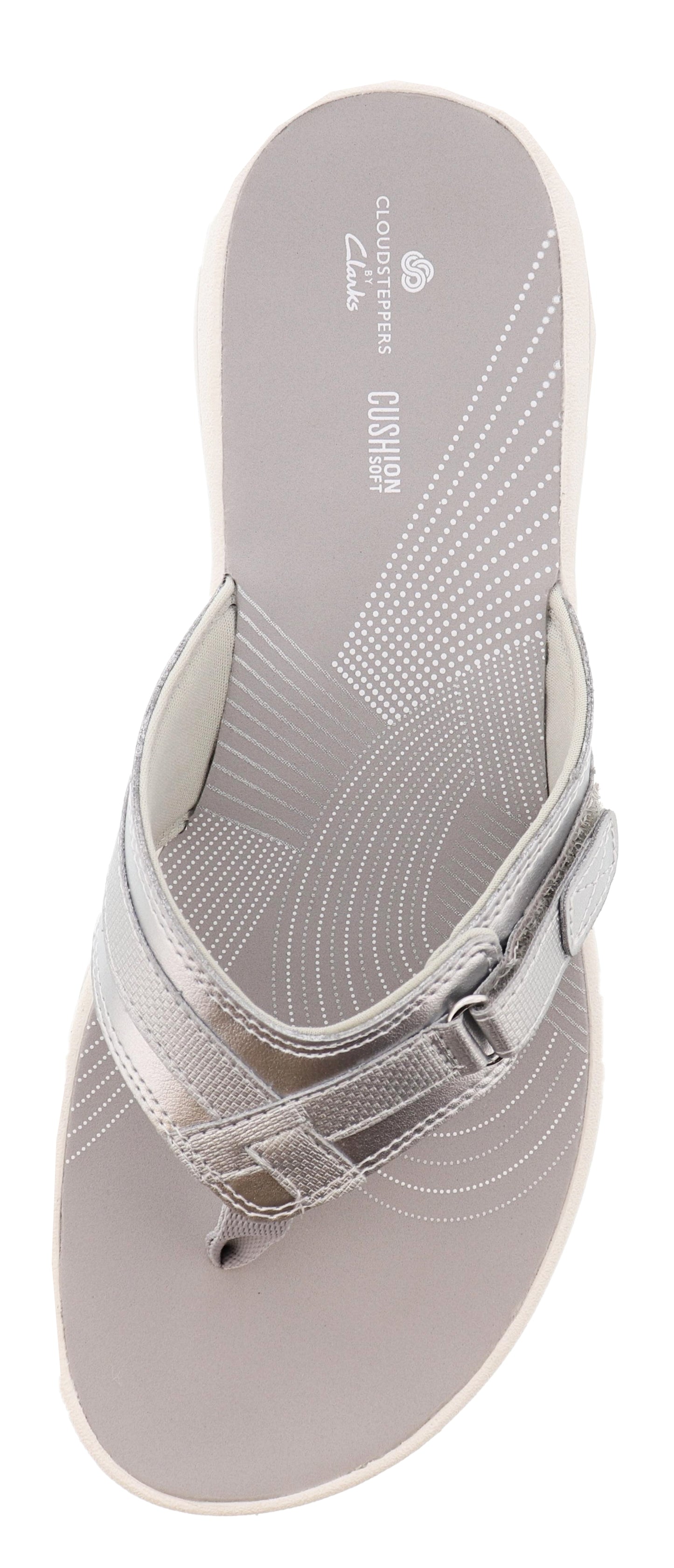 Clarks Women Sandals Lightweight Flip Flops Breeze Sea