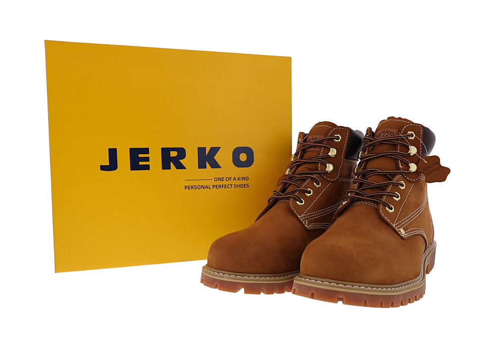Waterproof Steel Toe Work Boots Slip Resistant Leather Amazon.com | KELODON Waterproof Steel Toe Boots For Men 6  main image 4