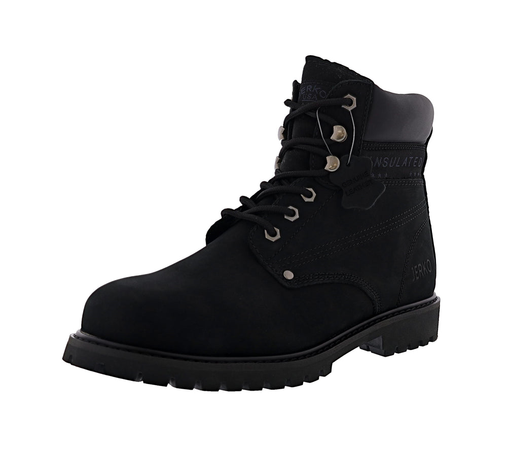 Men's 6” Waterproof Full Grain Leather Slip Resistant Steel Toe Work B –  Shoe City