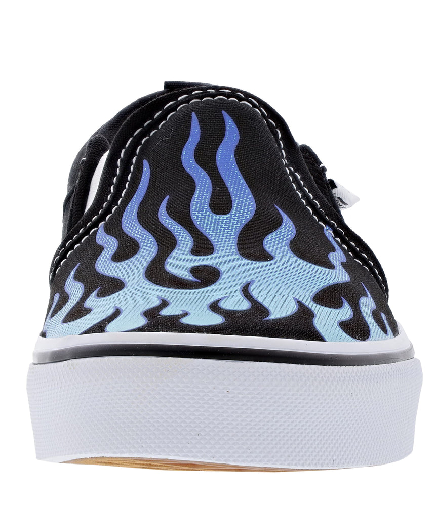 Vans Kid s Asher Graphic Print Slip On Sneakers Shoe City