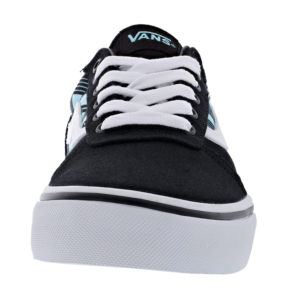 New vans kids hotsell black grey shoes sz 1.5