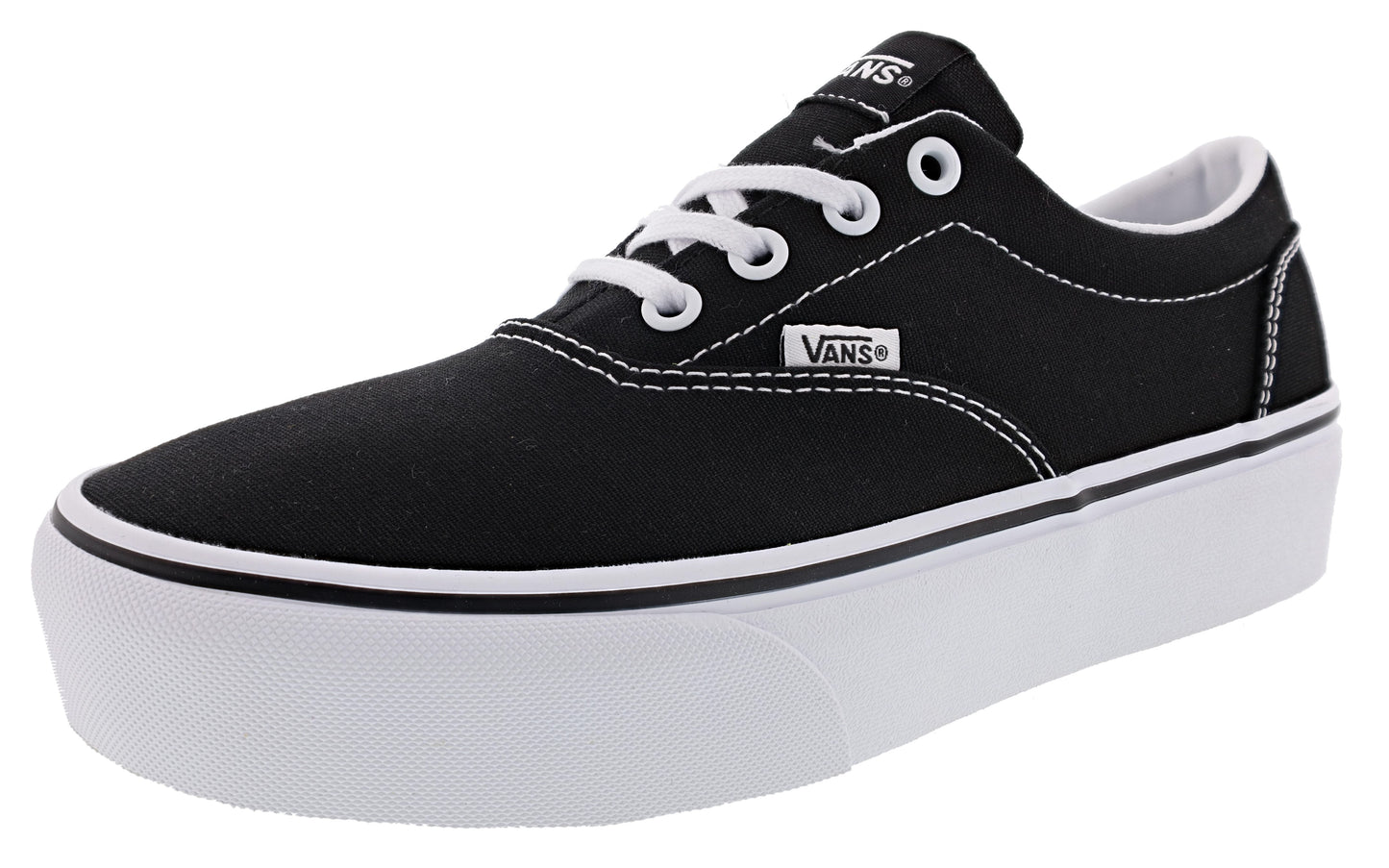Womens Vans Authentic Casual Lace Up Canvas Plimsoll Low Top Sneakers