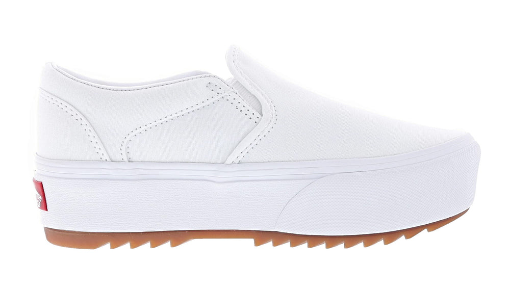 Vans Women's Asher ST Slip On Platform Shoes – Shoe City