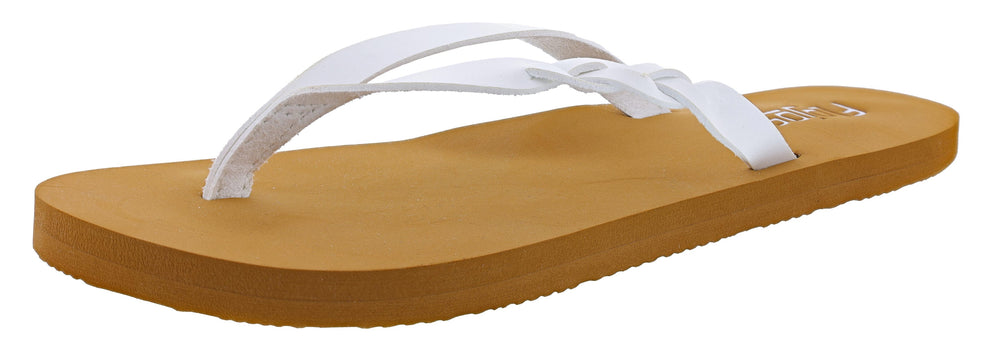 
                  
                    Flojos Serenity Braided Beach Flip Flops
                  
                