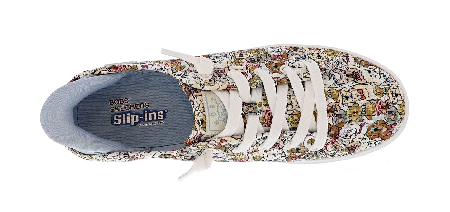 
                  
                    Skechers Women's Slip-Ins Bobs D'vine- Preppy Pup Canvas Upper Shoes
                  
                