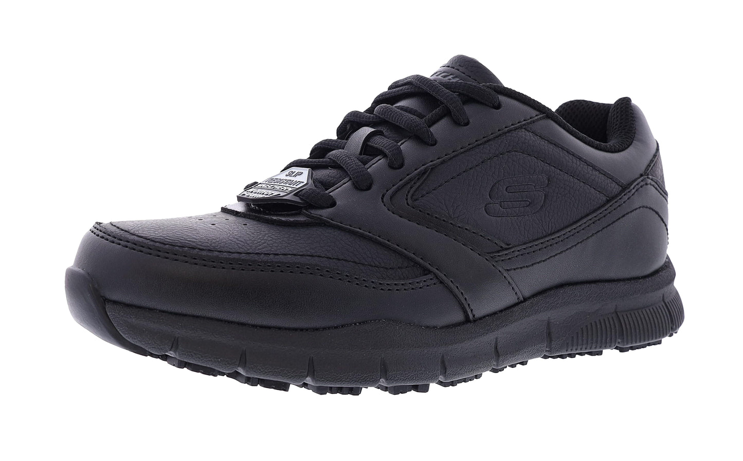 
                  
                    Skechers Women's Relaxed Fit Nampa Wyola Slip Resistant Lace Up Work Shoes
                  
                