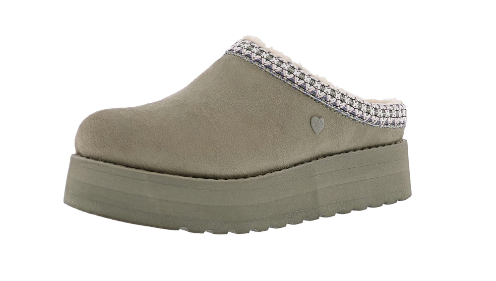 世界的に Hi-Rise Keepsakes Bobs Skechers Just Clog Platform In テープ・マスキングテープ