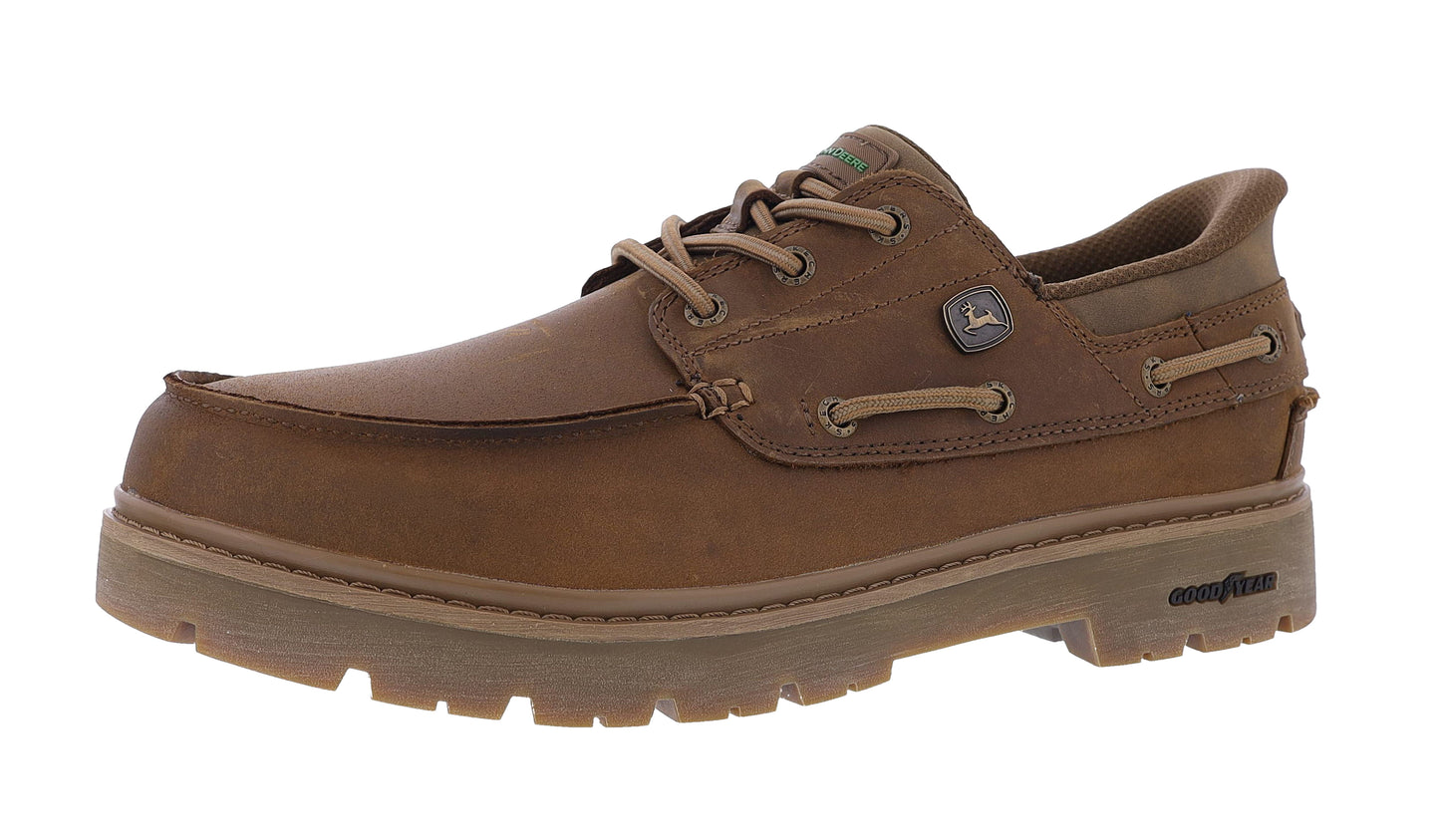 
                  
                    Skechers Men's John Deere Leather Moc Toe Caldwell- Xavier Slip-Ins
                  
                