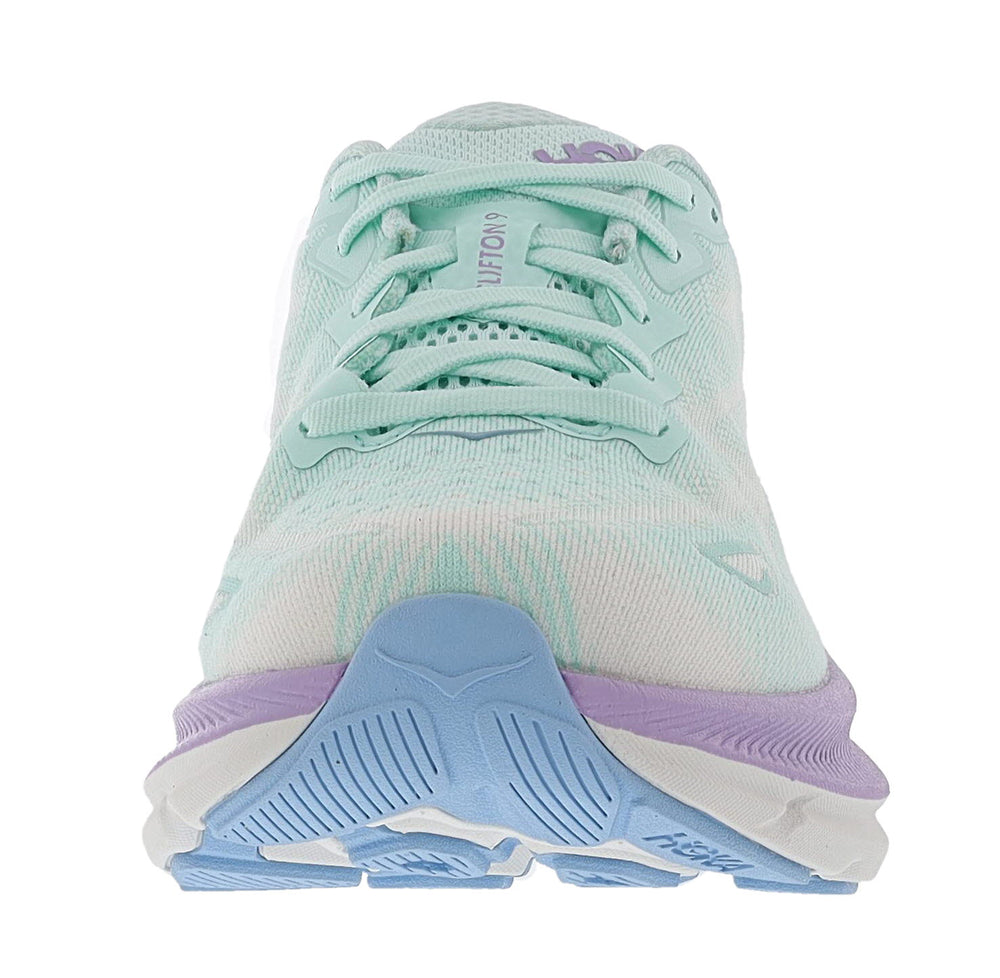 Hoka Clifton 9 Wide Width Cushioned Running Shoes Women's-ShoeCity
