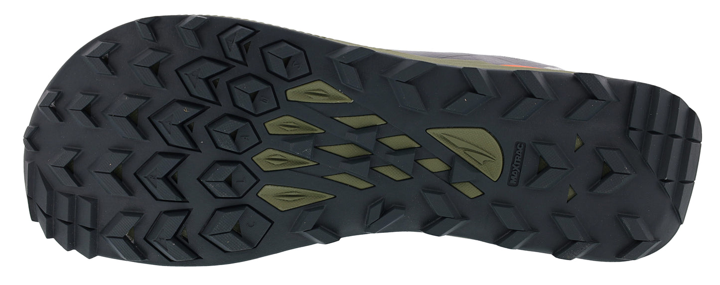 
                  
                    Sole of  black/grey Altra Men's Lone Peak 7 Trail Running Shoes
                  
                