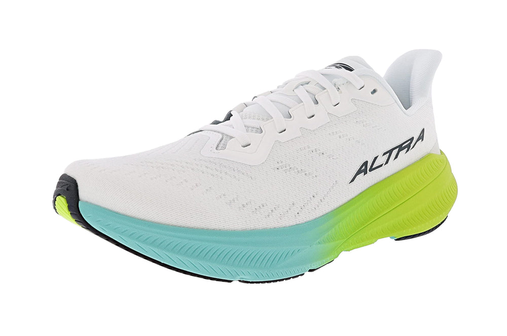 NEW ALTRA men\'s experience flow 2 running shoes in white/lime MEN main image 4