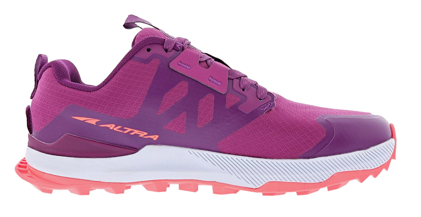 
                  
                    Medial of Purple/Orange Altra Women's Lone Peak 7 Trail Running Shoes
                  
                