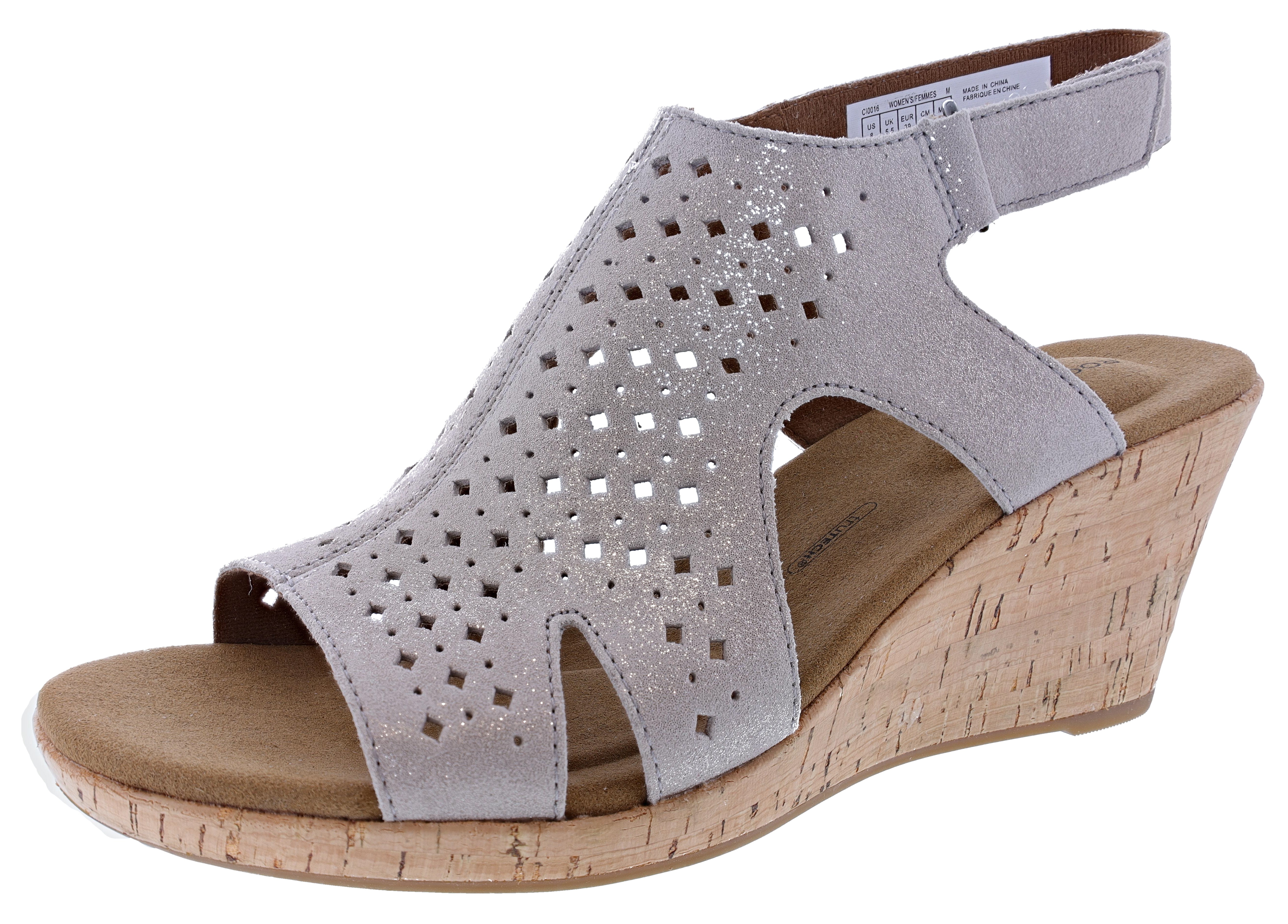 ROCKPORT ベージュ ハイヒール 約8cm ロックポート ROCKPORT トータルモーション 75mm ポインティ